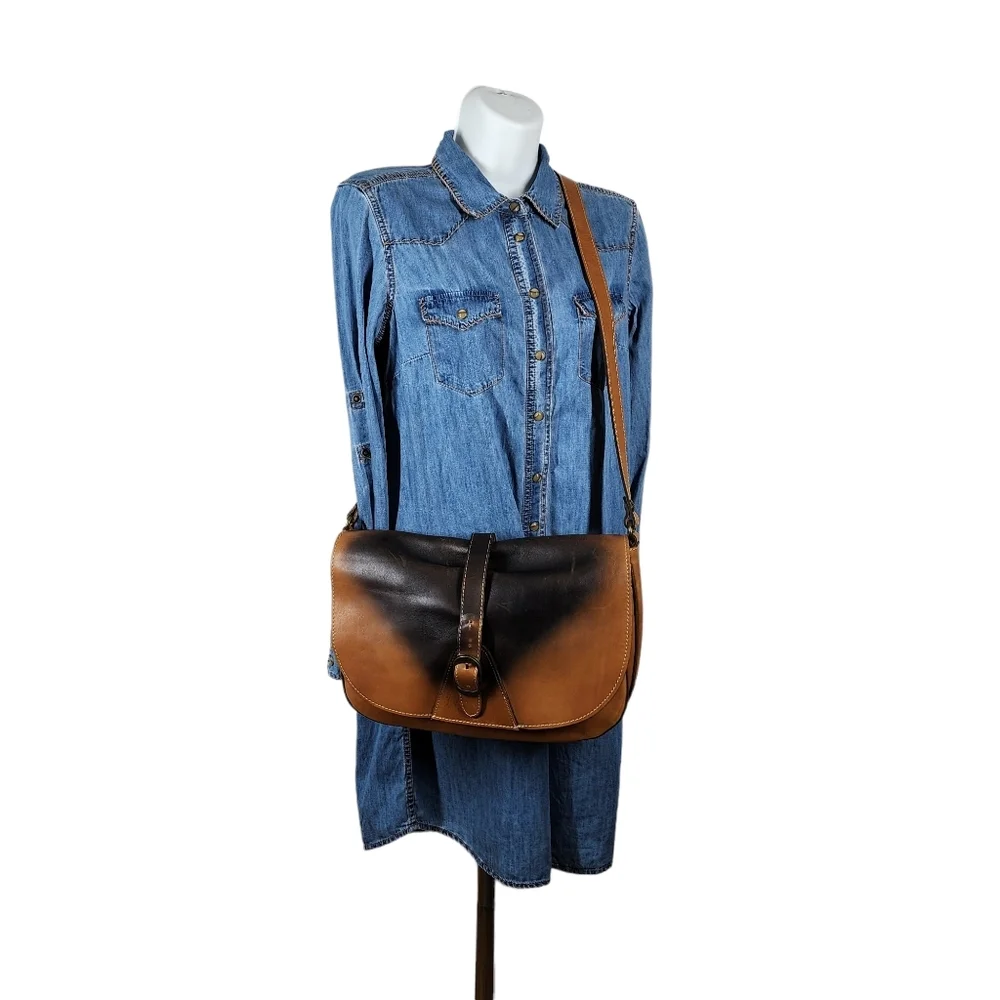 PATRICIA NASH MESSENGER SATCHEL BAG